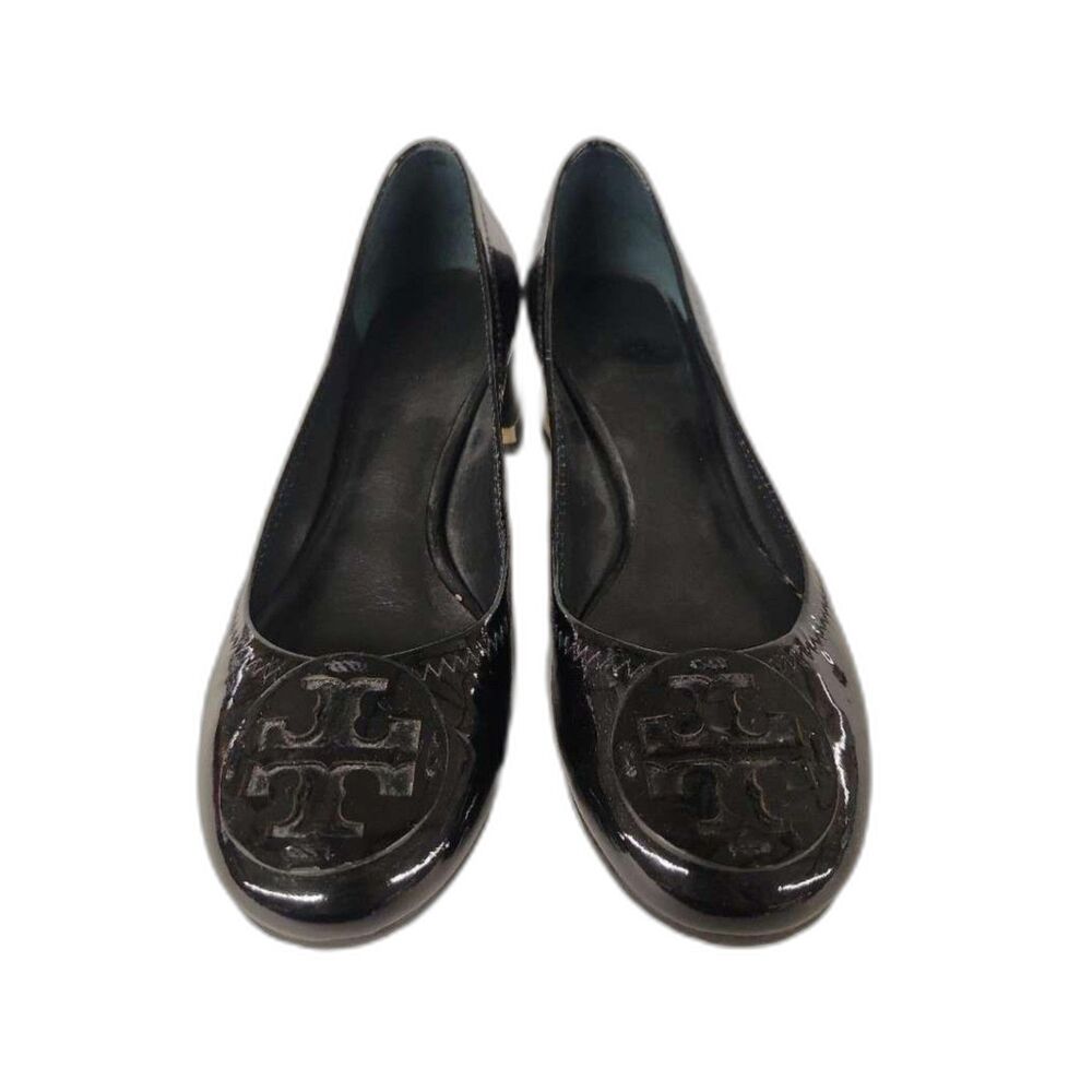 Tory Burch Women's Black Heels Size Measured: 9.5 in